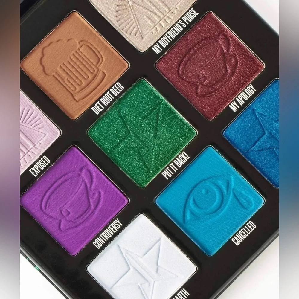 Jeffree Star x Shane Dawson Mini Controversy Palette - Emerald Edition